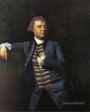 Lemuel Cox Nouvelle Angleterre Portraiture John Singleton Copley Peinture à l'huile